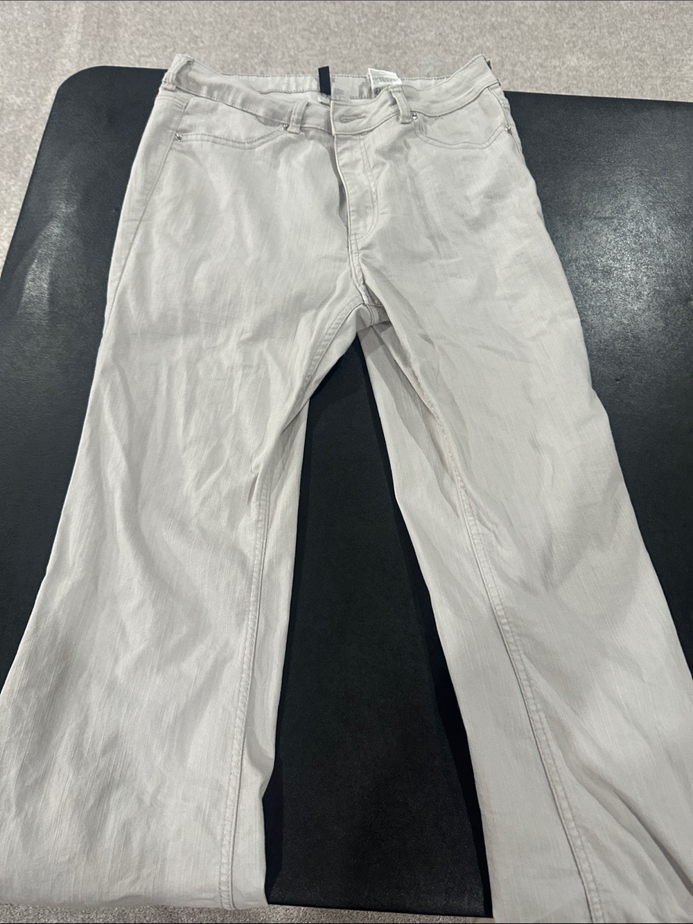 Light Grey Flare Jeans